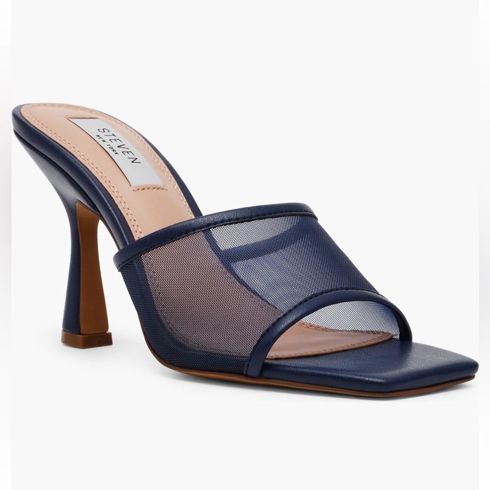 NWT Steve Madden Blue Heels
